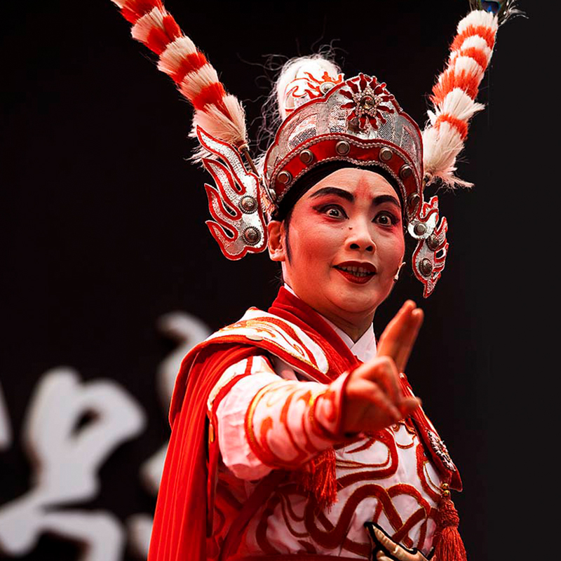 Ópera de Beijing - Uba, Confucio.